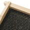 Honey Keeper 10-Pack Unassembled Beehive Frames with Natural Beeswax Foundations for Beekeeping, Medium Super - 6-1/4 inch